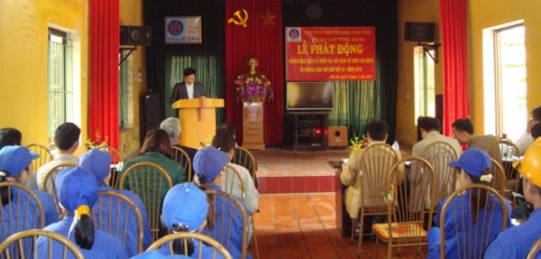 Công ty cổ phần Viglacera Đông Triều tổ chức phát động hưởng ứng tuần lễ Quốc gia về an toàn vệ sinh lao động - phòng chống cháy nổ lần thứ 18